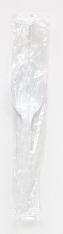 Wrapped Plastic Teaspoon Utensils (Case of 1000)
