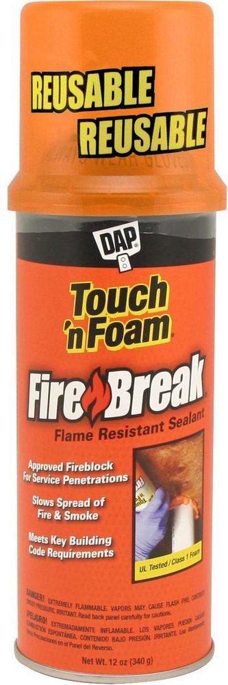 DAP Orange Foam Firestop Sealant in Orange 