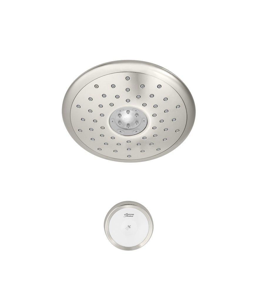 American Standard Polished Nickel Multi Function Drench, Sensitive, Jet and Massage Showerhead 