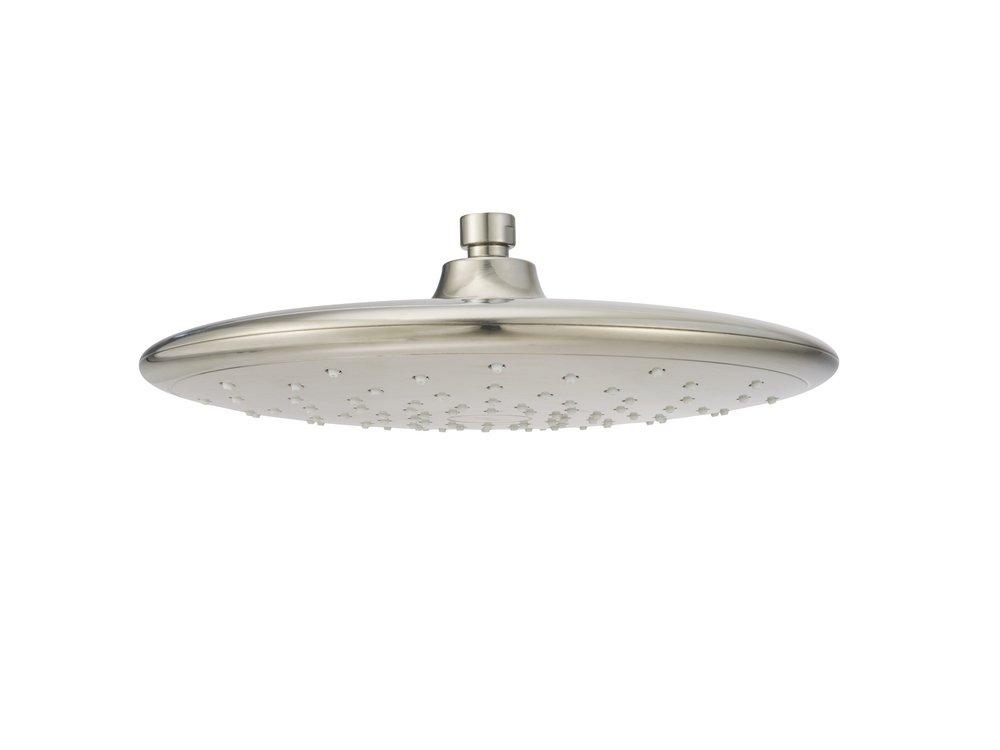 American Standard Brushed Nickel 1.8 gpm Single-function Drench Rain Showerhead 