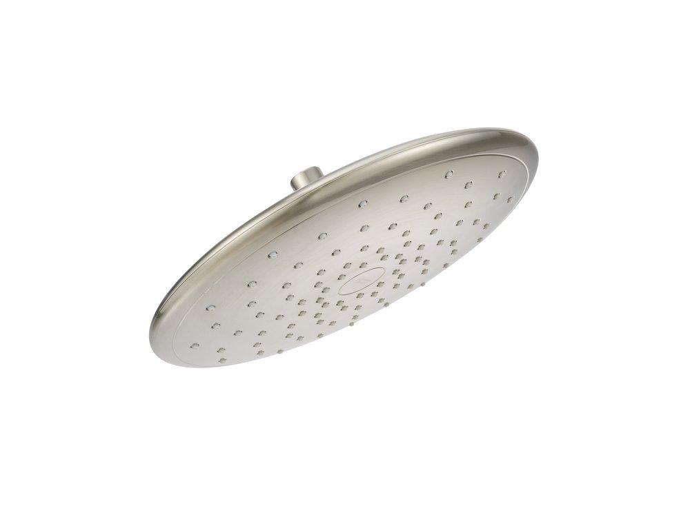 American Standard Brushed Nickel 1.8 gpm Single-function Drench Rain Showerhead 