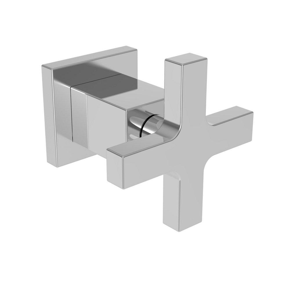 Newport Brass Polished Chrome 4 in. Brass Handle 