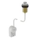 Newport Brass Polished Nickel 3 x 3 in. 15A Air Activated Disposer Switch 