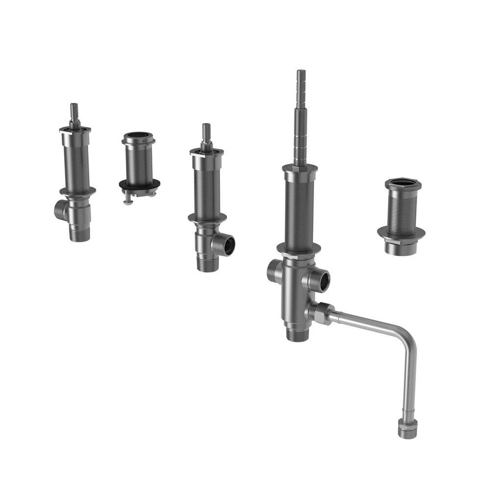 Newport Brass Quick Connect Deck Mount Roman Tub Faucet Valve 