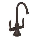 1 gpm 1 Hole Deck Mount Hot and Cold Water Dispenser with Double Lever Handle in Oil Rubbed Bronze