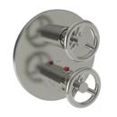 Newport Brass Polished Nickel - Natural Two Handle Bathtub & Shower Faucet (Trim Only) 