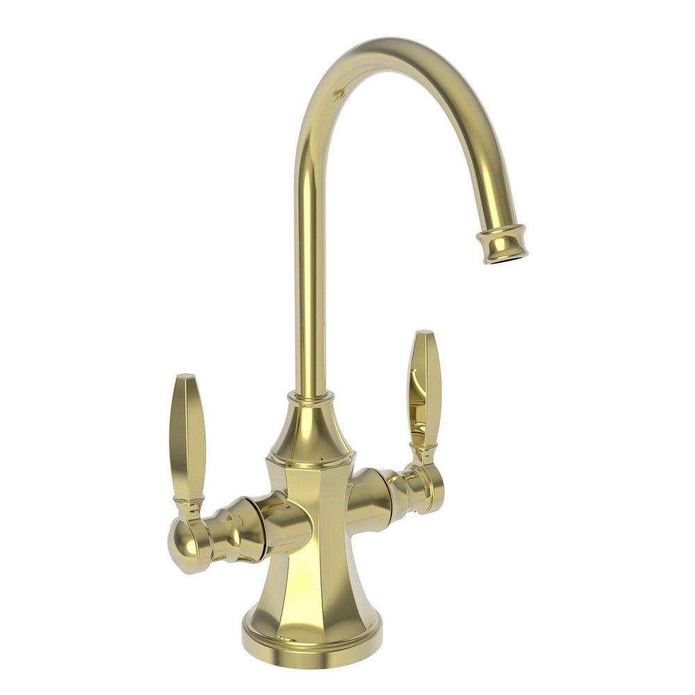 Newport Brass Uncoated Polished Brass - Living Hot and Cold Water Dispenser 