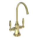 Newport Brass Uncoated Polished Brass - Living Hot and Cold Water Dispenser 