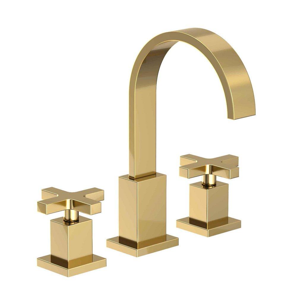 Newport Brass Forever Brass - PVD Two Handle Widespread Bathroom Sink Faucet 