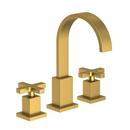 Newport Brass Satin Brass - PVD Two Handle Widespread Bathroom Sink Faucet 