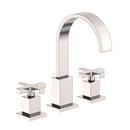 Newport Brass Polished Nickel - Natural Two Handle Widespread Bathroom Sink Faucet 