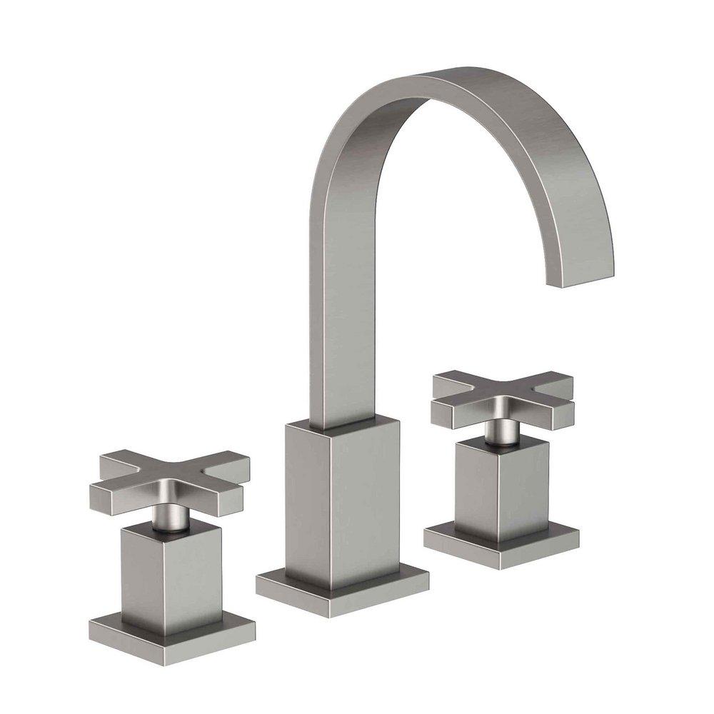 Newport Brass Stainless Steel - PVD Two Handle Widespread Bathroom Sink Faucet 