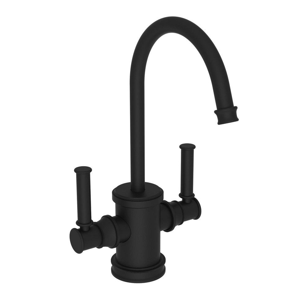 Newport Brass Flat Black Hot and Cold Water Dispenser 
