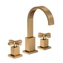Newport Brass Uncoated Polished Brass - Living Two Handle Widespread Bathroom Sink Faucet 