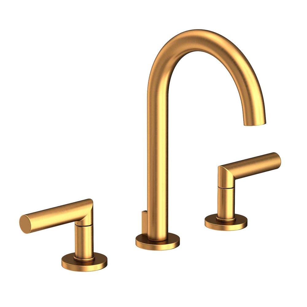 Newport Brass Satin Gold - PVD Two Handle Widespread Bathroom Sink Faucet 