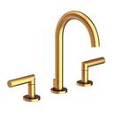 Newport Brass Satin Gold - PVD Two Handle Widespread Bathroom Sink Faucet 