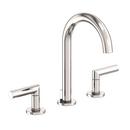 Newport Brass Polished Nickel - Natural Two Handle Widespread Bathroom Sink Faucet 