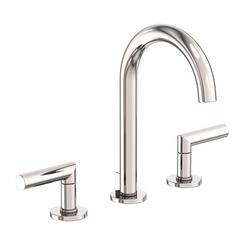 Two Handle Widespread Bathroom Sink Faucet in Polished Nickel - Natural