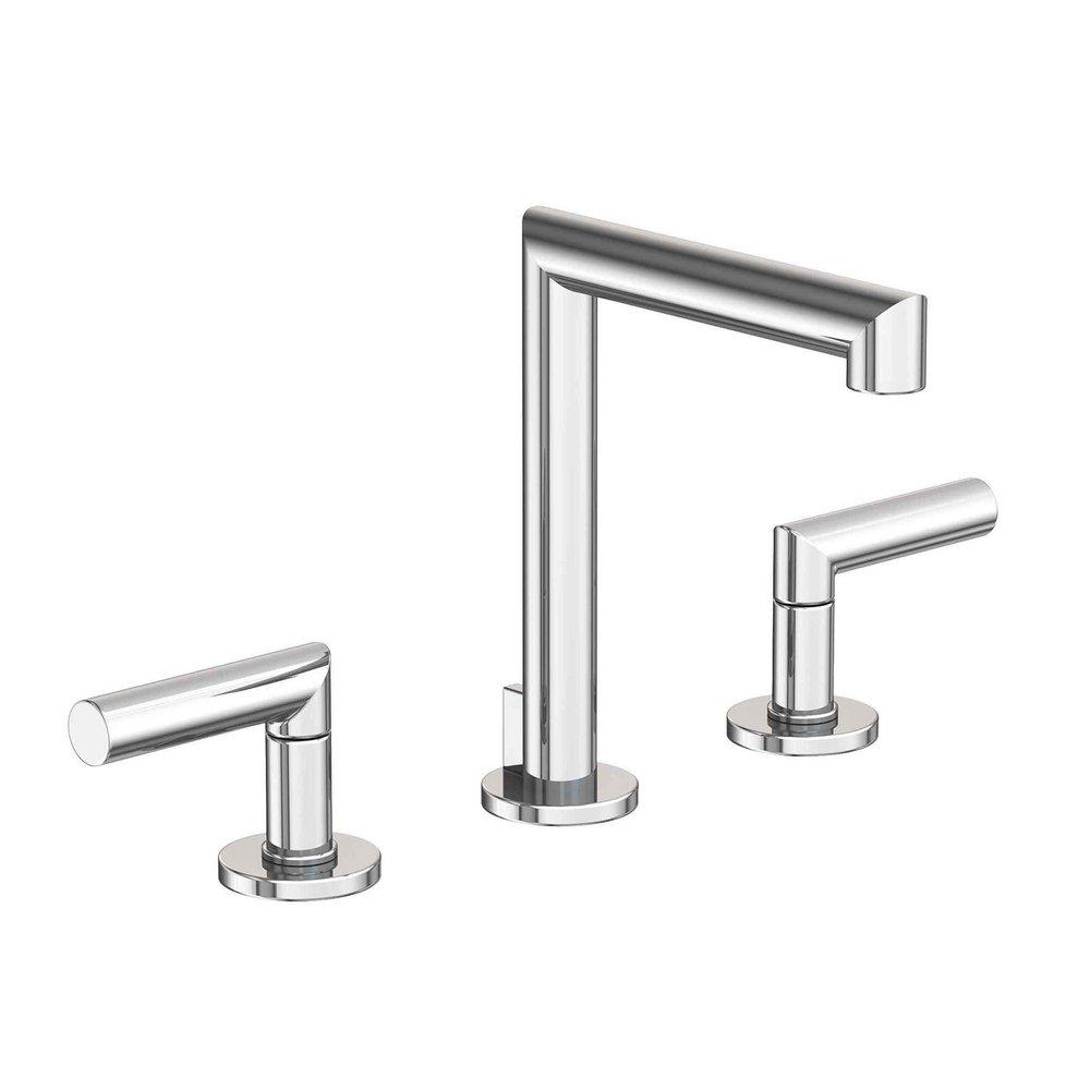 Newport Brass Polished Chrome Two Handle Widespread Bathroom Sink Faucet 