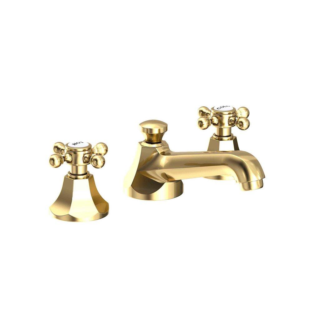 Newport Brass Forever Brass - PVD Two Handle Widespread Bathroom Sink Faucet 