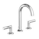 Two Handle Widespread Bathroom Sink Faucet in Polished Chrome