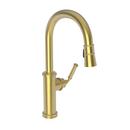 Single Handle Pull Down Kitchen Faucet in Satin Bronze - PVD