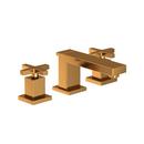 Newport Brass Aged Brass Two Handle Widespread Bathroom Sink Faucet 