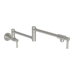 Wall Mount Pot Filler in Satin Nickel - PVD