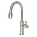Single Handle Pull Down Kitchen Faucet in Satin Nickel - PVD