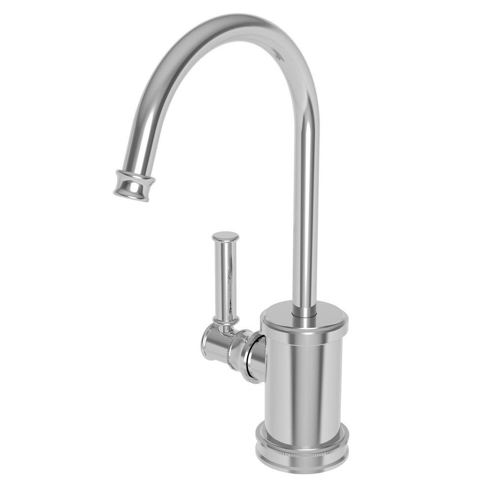 Newport Brass Polished Chrome 1 gpm 1 Hole Deck Mount Hot Water Dispenser with Single Lever Handle 