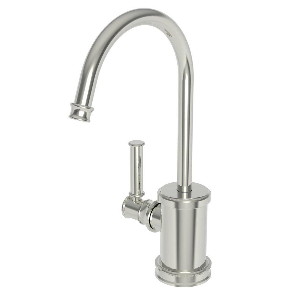 Newport Brass Polished Nickel - Natural 1 gpm 1 Hole Deck Mount Hot Water Dispenser with Single Lever Handle 