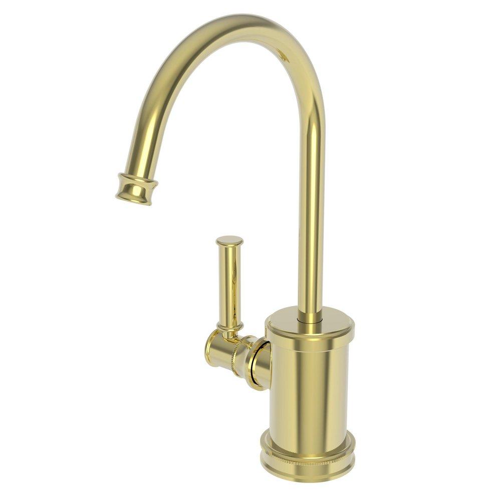 Newport Brass Forever Brass - PVD 1 gpm 1 Hole Deck Mount Hot Water Dispenser with Single Lever Handle 