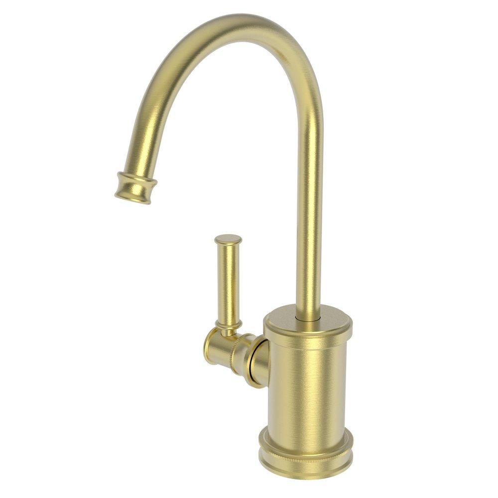 Newport Brass Satin Brass - PVD 1 gpm 1 Hole Deck Mount Hot Water Dispenser with Single Lever Handle 