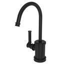1 gpm 1 Hole Deck Mount Hot Water Dispenser with Single Lever Handle in Gloss Black