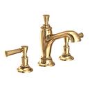 Newport Brass Uncoated Polished Brass - Living Two Handle Widespread Bathroom Sink Faucet 