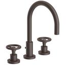 Newport Brass Oil Rubbed Bronze Two Handle Widespread Bathroom Sink Faucet Wheel Handle 
