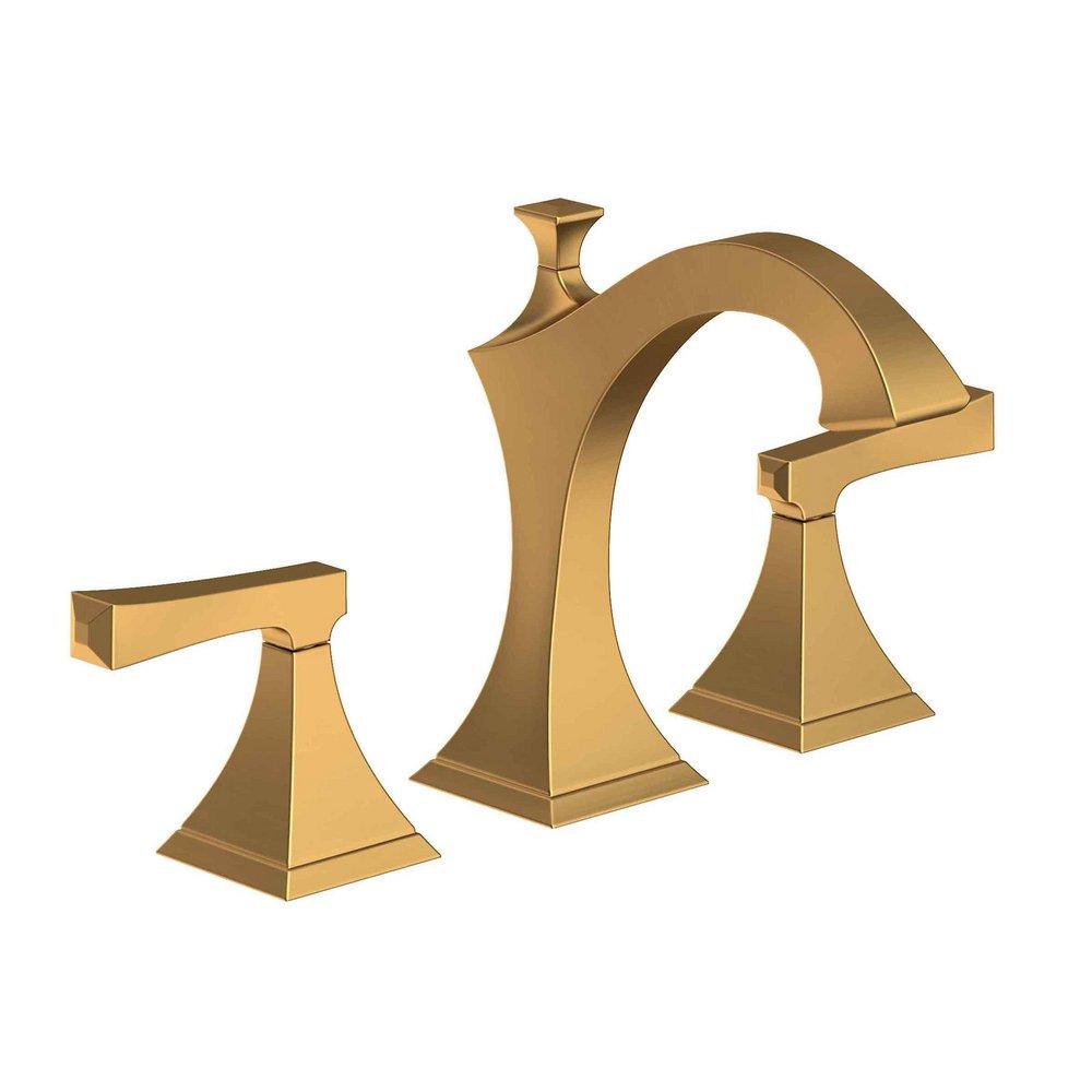 Newport Brass Satin Bronze - PVD Two Handle Widespread Bathroom Sink Faucet 