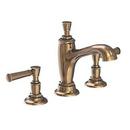 Two Handle Widespread Bathroom Sink Faucet in Antique Brass