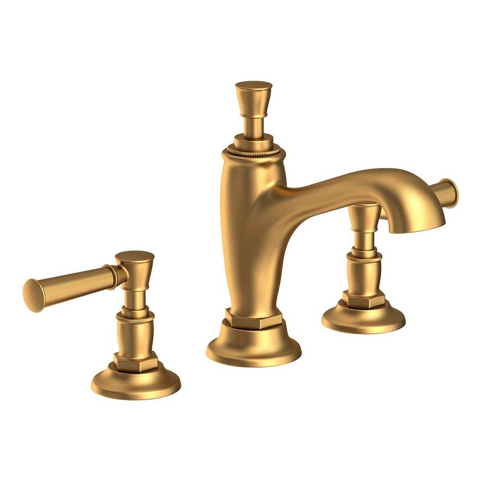 Newport Brass Satin Bronze - PVD Two Handle Widespread Bathroom Sink Faucet 