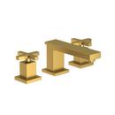 Newport Brass Satin Brass - PVD Two Handle Widespread Bathroom Sink Faucet 
