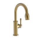Newport Brass Satin Bronze - PVD Single Handle Lever Bar Faucet 