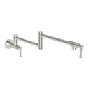 Newport Brass Polished Nickel - Natural Two Handle Lever Pot Filler 