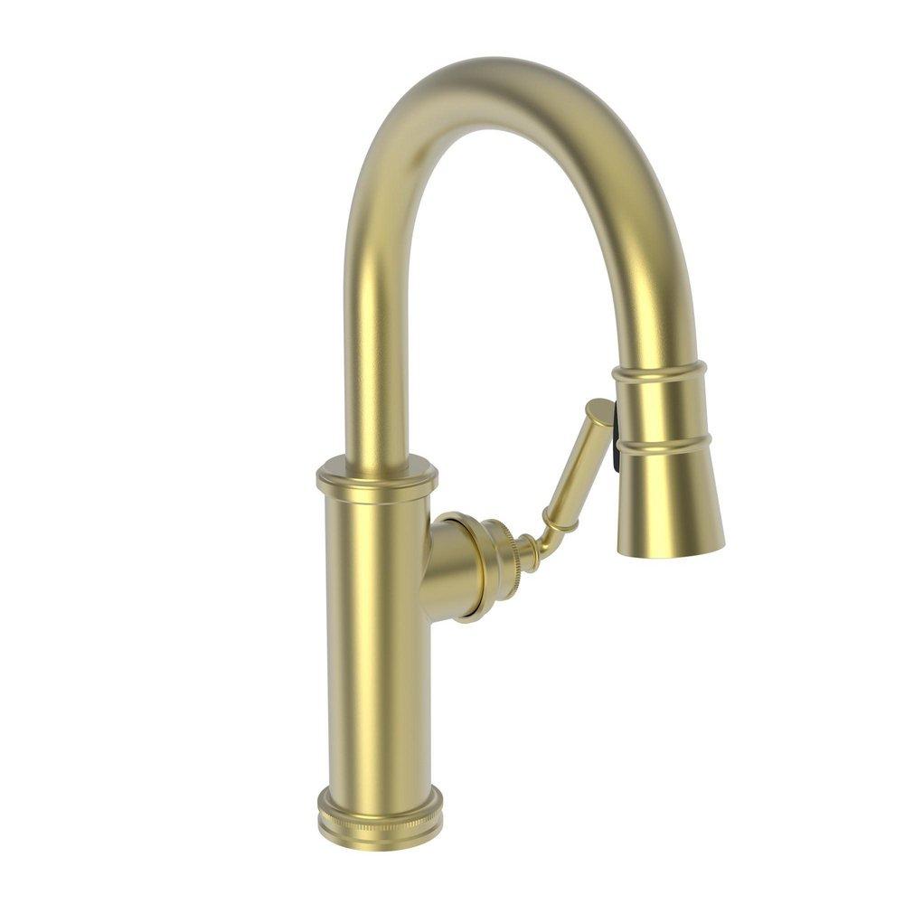 Newport Brass Satin Brass - PVD Two Lever Handle Bar Faucet 