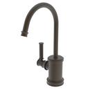 1 gpm 1 Hole Deck Mount Hot Water Dispenser with Single Lever Handle in Weathered Brass