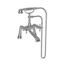 Newport Brass Polished Chrome Three Handle Roman Tub Faucet Trim Only 