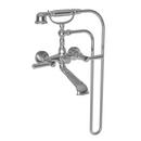 Newport Brass Polished Chrome Three Handle Wall Mount Filler 