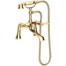 Newport Brass Uncoated Polished Brass - Living Two Handle Roman Tub Faucet 