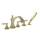 Newport Brass Satin Brass - PVD Three Handle Roman Tub Faucet Trim Only 
