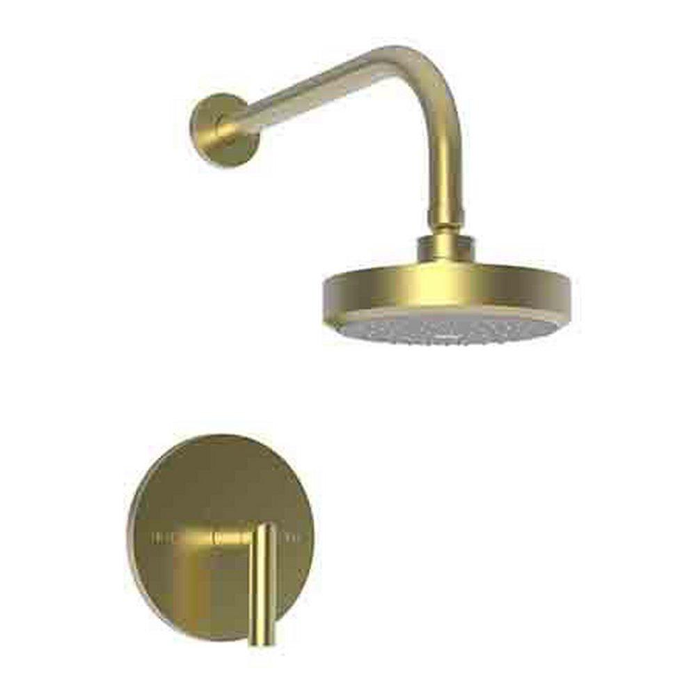 Newport Brass Satin Brass - PVD Single Handle Single Function Shower Faucet (Trim Only) 