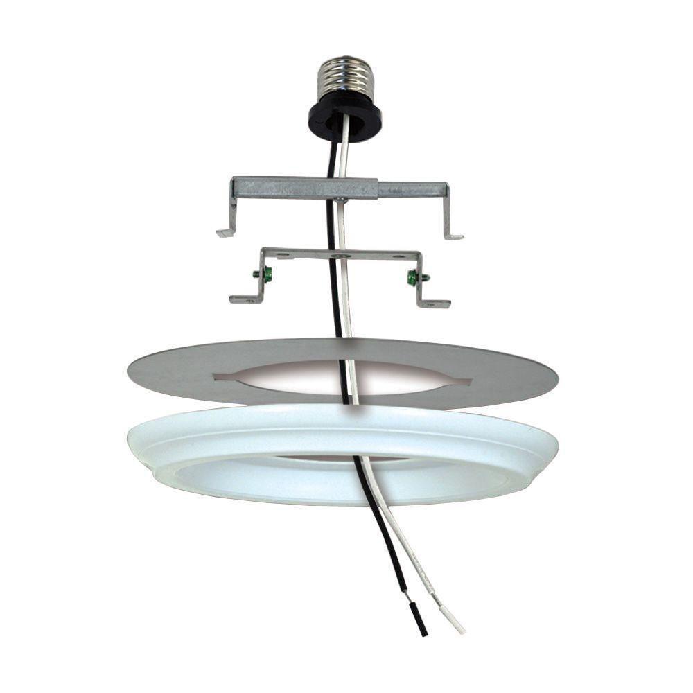 Westinghouse Lighting White 1-3/10 in 1-23/50 in Recessed Housing & Trim 
